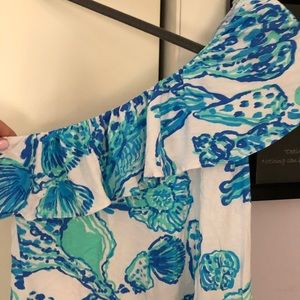 One shoulder Lilly Pulitzer top